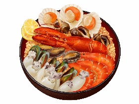 【美食插画】龙虾海鲜烩饭